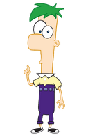 Ferb Fletcher (Phineas and Ferb series and 1st movie)