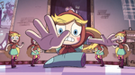 Star grabs the finger