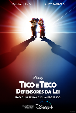 Blu-ray: Tico e Teco - Defensores Da Lei [PERSONALIZADO]