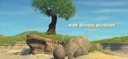 "Walt Disney Pictures presents" credit in the widescreen version