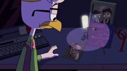 Finding his original plans in Astro B.O.Y.D.!