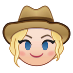 Lily's emoji for Disney Emoji Blitz