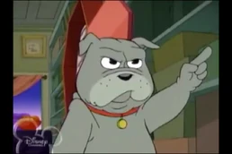 Fu Dog tells Spud to Draw out The Party Flyers.PNG
