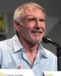Harrison Ford speaks at the 2015 San Diego Comic Con.