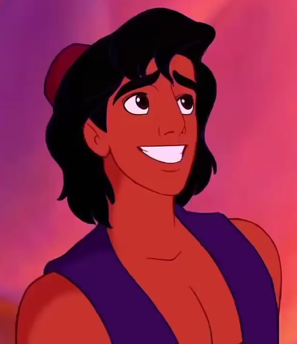 Kit Aladim- Jasmine, Gênio, Aladdin, Lâmpada -8 Personagens