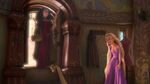 Rapunzel welcoming her "mother" home.