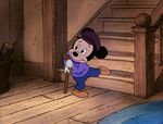 Morty Fieldmouse as Tiny Tim in Mickey's Christmas Carol