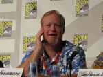 Bill Fagerbakke speaks at the 2009 San Diego Comic Con.