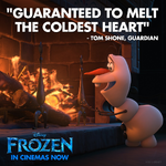 Frozen Guaranteed To Melt The Coldest Heart Poster