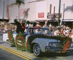 Walt as Grand Marshal for the Tournament of Roses Parade.