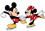 Mickey Mouse & Minnie Mouse Render 4