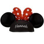 Minnie Mouse Ears emboidered with a name