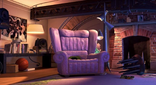 Monsters, Inc. - Apartment scene inside