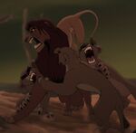 Simba being attacked by Outsiders