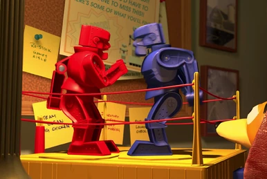 Rock 'Em Sock 'Em Robots | Pixar Wiki | Fandom