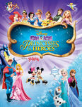 2014 poster with Anna, Elsa and Olaf