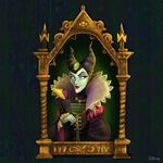 Disney Villain Portraits Maleficent