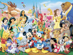 Disney characters wallpaper 2