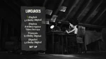 Languages menu