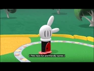 The Glove Balloon disappearing in "Minnie's Pet Salon".