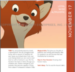 Tod's page in Disneystrology