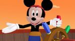 Mickey in his Pirate Costume
