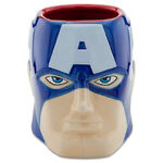 Sculptured Captain America Mug