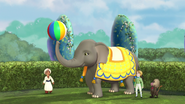 Zandar's pet elephant