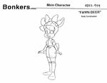 Bonkers Concept Art - Fawn 2