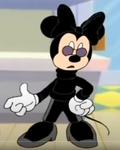 Minnie as a Black Bohemian