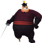 King Musketeer Pete in Kingdom Hearts 3D: Dream Drop Distance.