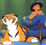 Rajah is suspicious of Aladdin