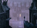 London, England from One Hundred and One Dalmatians while it's raining