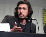 Adam Driver speaks at the 2015 San Diego Comic Con.