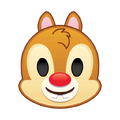 Dale's emoji for Disney Emoji Blitz.