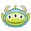 Monsters Inc. Alien