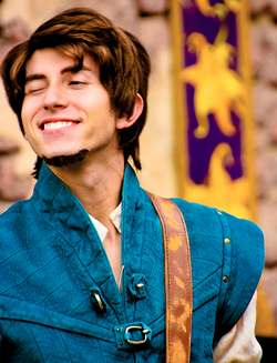 Flynn Rider at Disneyland