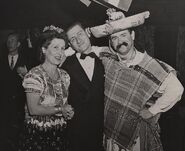 Lillian with James Bodrero and Ward Kimball