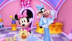 Clarabelle with Minnie in Minnie's Bow-Toons