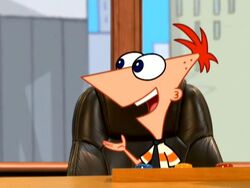 Phineas hosting Take Two with Phineas and Ferb.