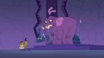 Yzma as an elephant