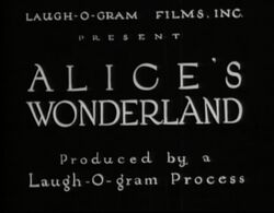 Alice's Wonderland 1923 title card