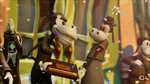Horace and Clarabelle in the Paint ending of Epic Mickey 2