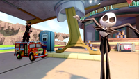 The bus appearing in the Disney Infinity video game.