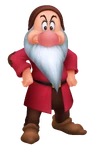 Grumpy in Kingdom Hearts: Birth by Sleep.