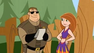 Hobble and Kim.jpeg (153 KB) Officer Hobble interviewing outside Camp Wannaweep.