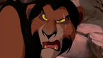 "We're not going anywhere." Scar rejects the idea of leaving the Pride Lands