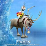 Olaf und Kristoff DVD Veröffentlichung
