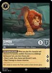 Simba - Fighting Prince lorcana