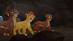 "Hey Kion, just don't do that roar thing at me again...ever.